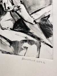 Image 5 of "Sorrows and solitude" Monotype
