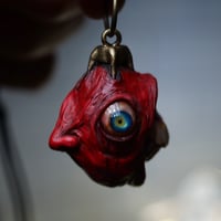 Image 4 of Egg of the King Toothy pendant, OOAK,