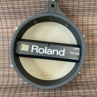 Image 5 of Roland PD-120 • 12" Dual Trigger Mesh Drum Pad • Red • made in USA • with mount and cable