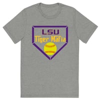 Image 1 of LSU Tiger Mafia Softball Unisex Short sleeve t-shirt