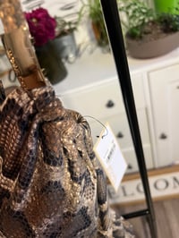 Image 3 of NWT Micheal Kors snake print swimsuit 