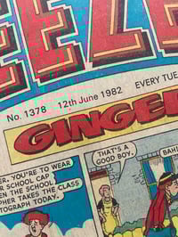 Image 3 of The Beezer, framed complete vintage comic, No 1378 June 1982