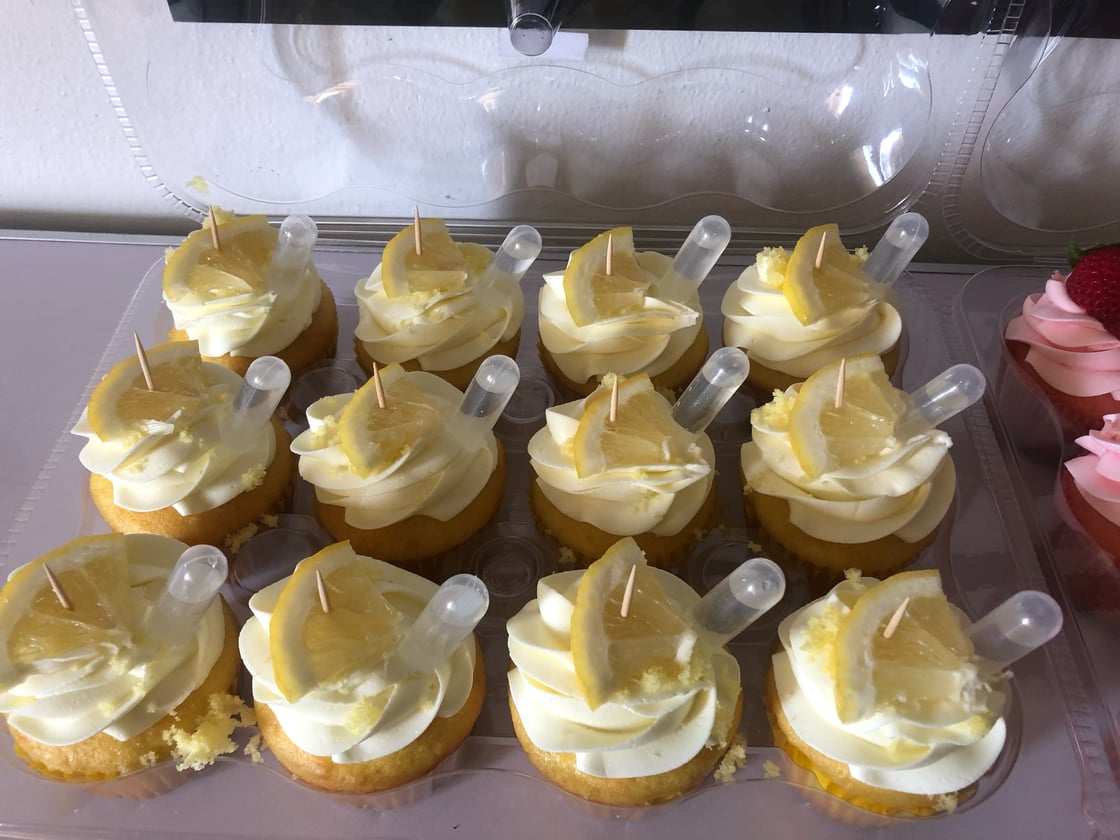 Image of Boozy Cupcakes  Dozen 