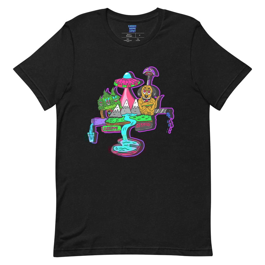 Image of Create or Destroy Unisex T Shirt