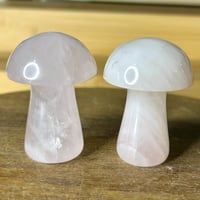 Image 2 of Rose Quartz Mushroom ($8)