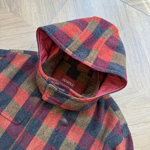 Image of 1990s Example By Missoni Wool Duffle Coat, Size XL