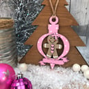 Image 2 of Gingerbread Bauble with banner