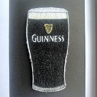 Image 2 of Guinness stitched artwork
