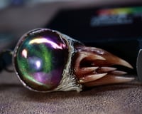 Image 13 of Chroma Fang Relic Pendant - 2" Handmade Color-Shift OOAK