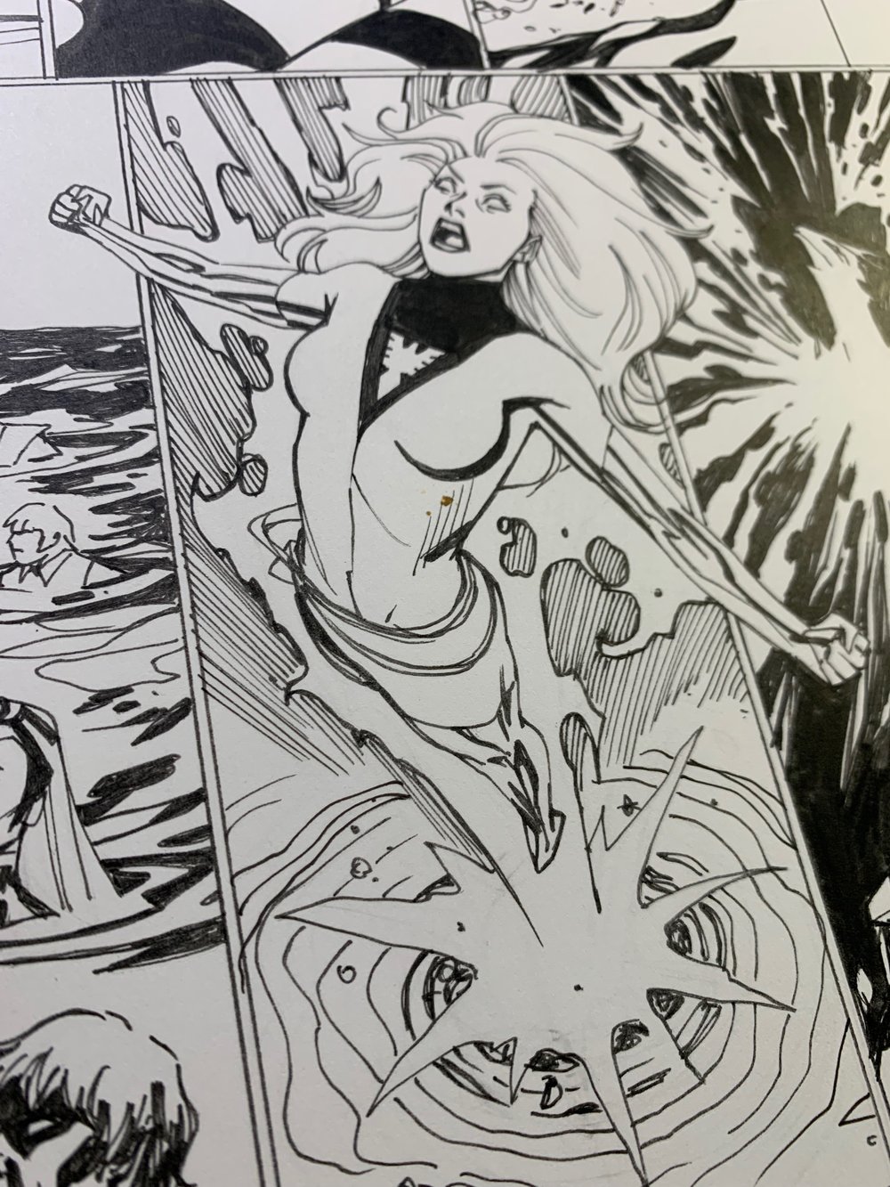 Image of JEAN GREY #2 :: pg02 original art