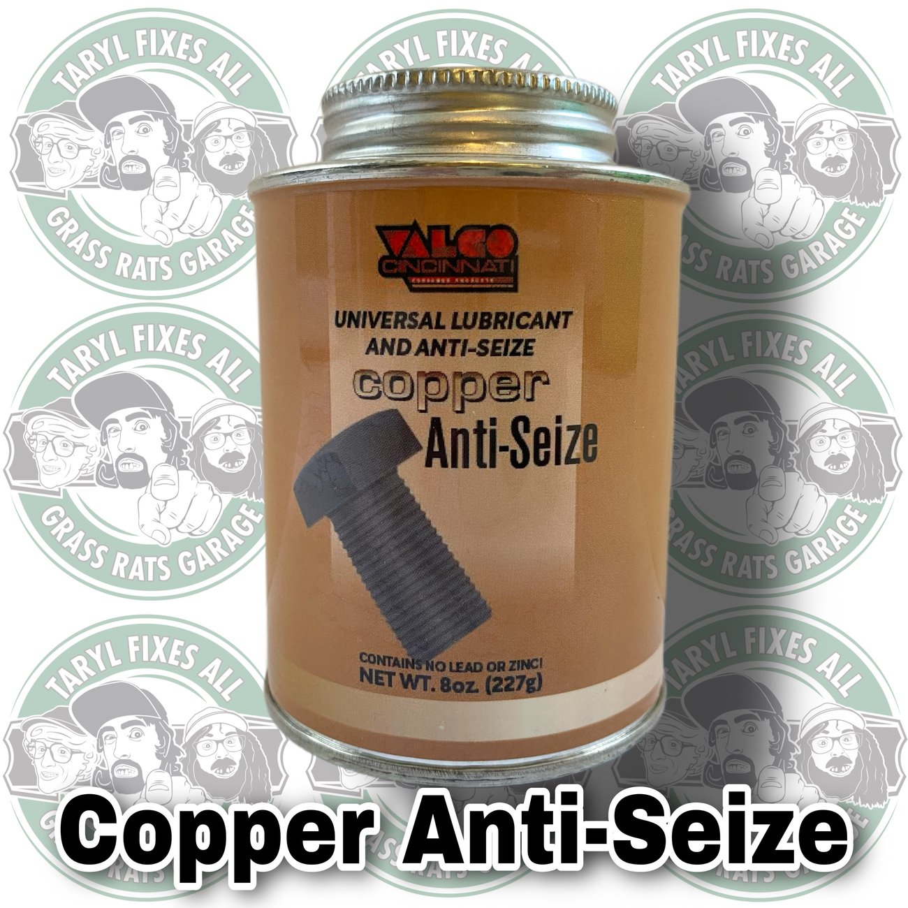 Copper AntiSeize (8oz) Made In The USA 🇺🇸 Taryl Fixes All Taryl