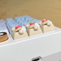 Image 4 of Strawbeary Waffles Artisan Keycap