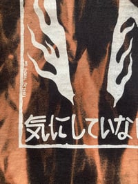 Image 6 of 'Burning I' Screenprinted Bleached Tee Oneshot
