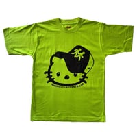 KITTY X HANDHELD tee (lime green) 