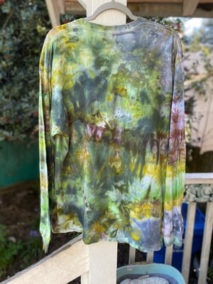 Image of XL MILF Man I Love Frogs Long Sleeve Tie Dye Shirt 2