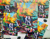 Image 1 of Anna Ruby Falls, GA (Greeting Card)