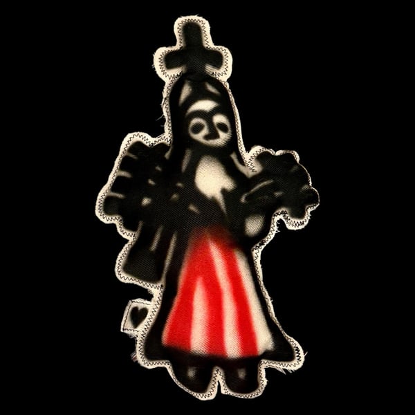 Image of MADONNA PILLOW (PLAID) #1-5