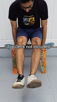 Image 5 of Recycled Skateboard Seat Legs