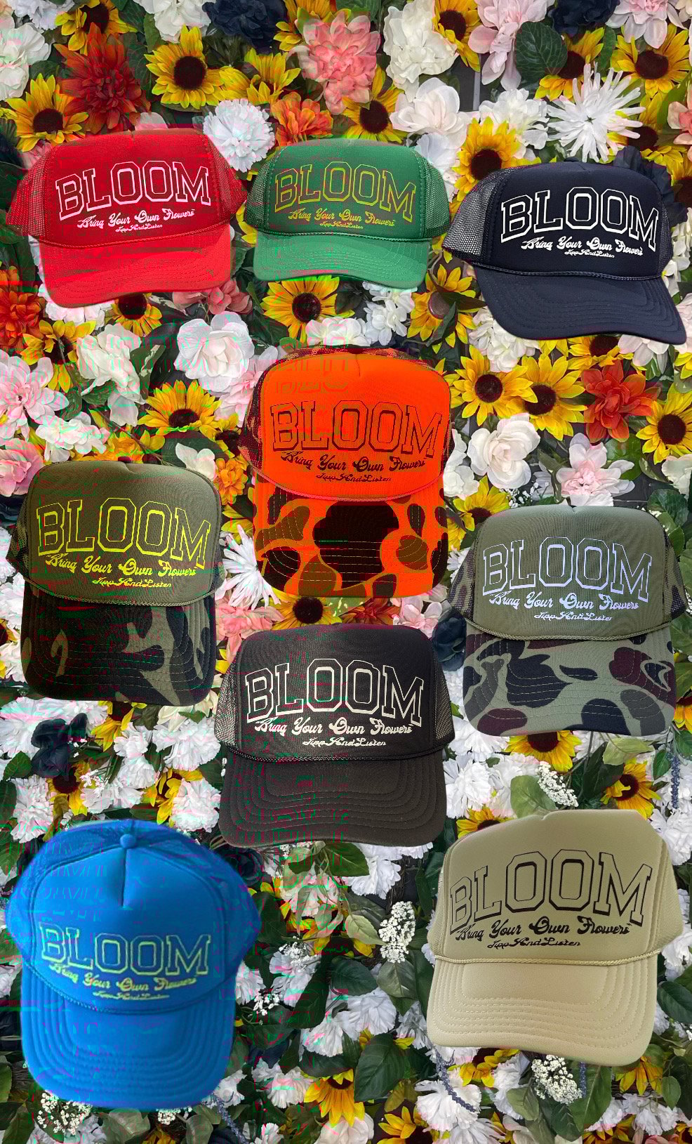 BLOOM Trucker Hats