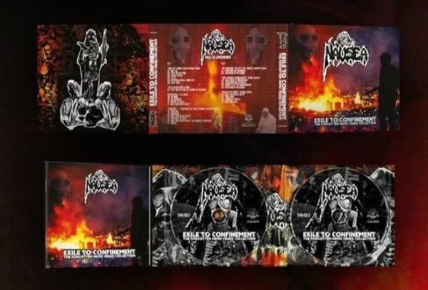 Image of Nausea - Exile To Confinement The Forgotten Demo Years Collection CD