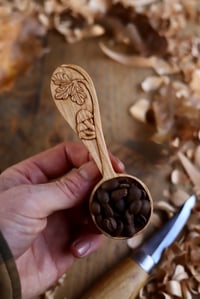 Image 3 of Oak and Mushroom-Coffee Scoop
