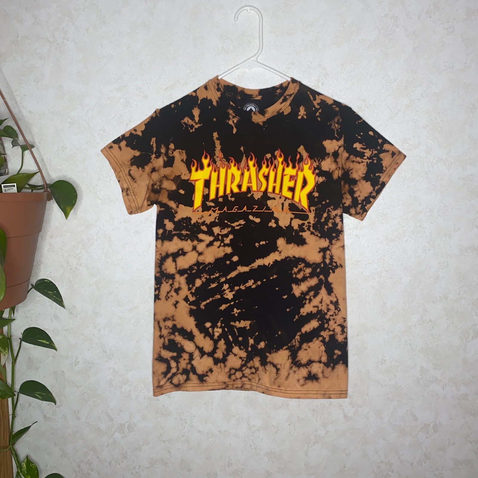 Bleached on sale thrasher shirt