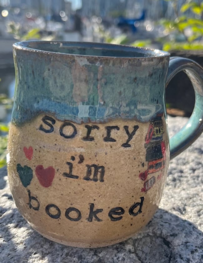 Sorry I’m booked Mug
