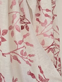 Image 4 of Wild Love • Hemp scarf white