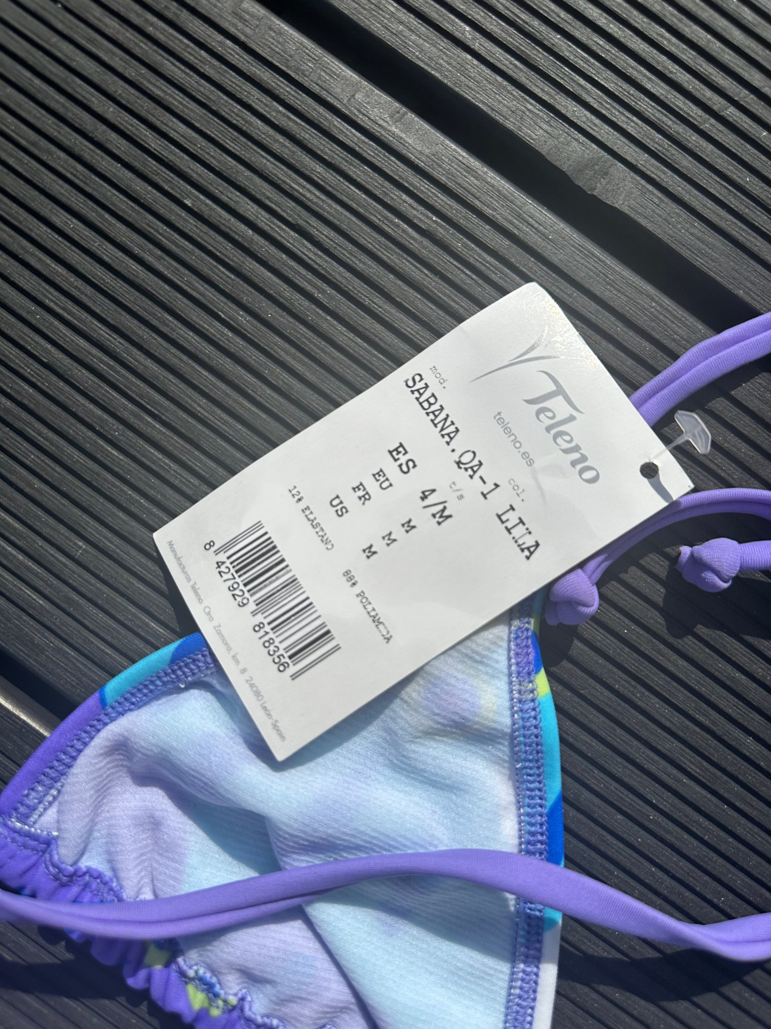 Image of 90's Pucci - Esq Tie Bikini Set 8-10-12