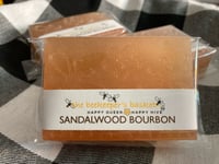 Image 3 of Sandalwood Bourbon Honeybee Glycerin Body Bar