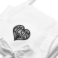 Image 2 of Jesus Embroidered Apron - Multiple Embroidery Color Choices - One Size Fits All
