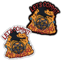 Image 1 of Let's Commit Murder! Crow - Sticker