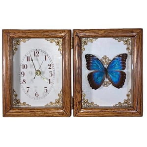 Image of Blue Morpho Clock