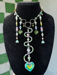 Image 1 of Emerald Heart Necklace