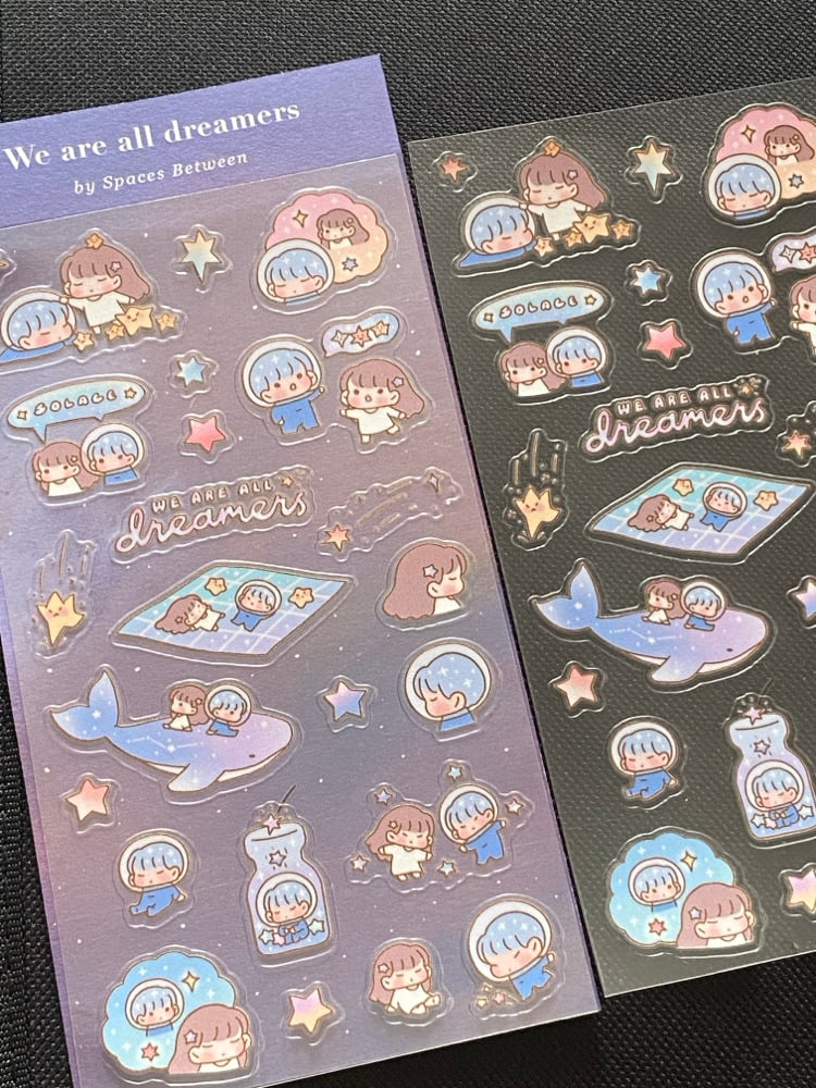 Image of We Are All Dreamers Sticker Sheet