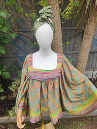Image 2 of Gypset smock top tunic - Limes