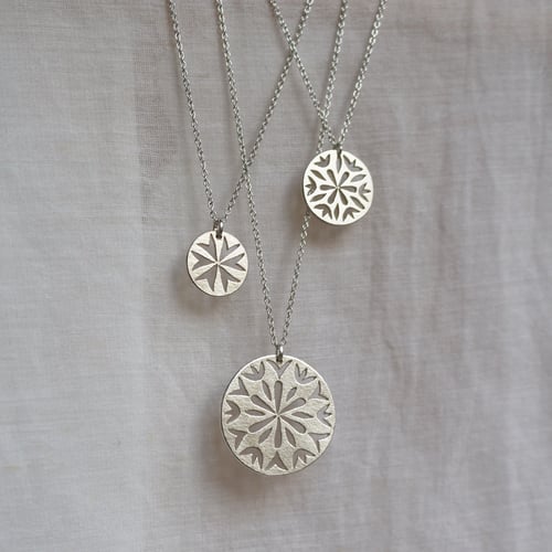 Image of Silver Sol necklace