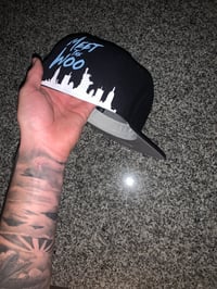 Image 2 of CUSTOM “Meet the Woo” INSPIRED NY FITTED CAP