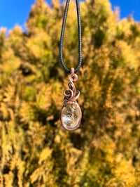 Image 1 of Clear Quartz with Golden Rutile