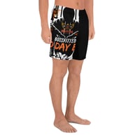 Image 4 of Black 30 DAY BID Unisex Athletic Shorts