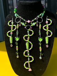 Image 2 of Sugar Bug Necklace + Earring Set 