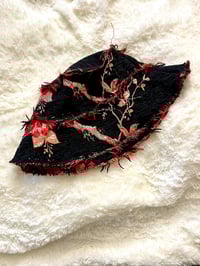 Image 2 of Fringe Embroidered Bucket Hat