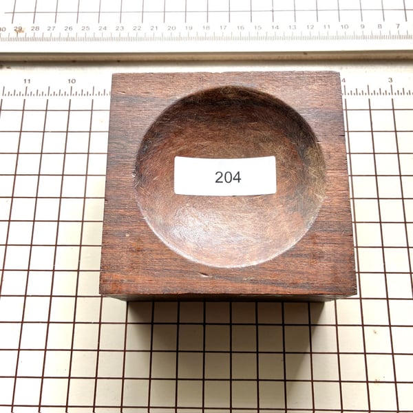 Image of Used Hardwood Sinking Block (item 204)