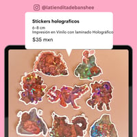 Image 1 of ☆PHM STICKERS -MDF☆ SHIPS + Goslingverse 