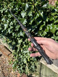 Image 3 of Bog Oak and Amber wand