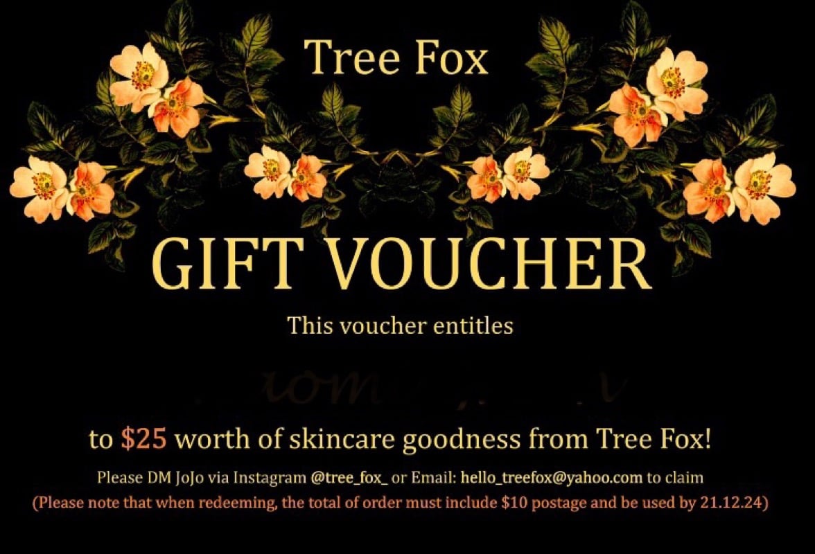 Image of Tree Fox Gift Voucher (Price Options)