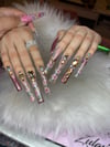 Pink Roses Ca-705 Decals