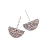 Image 2 of Malachite Earrings No. 2