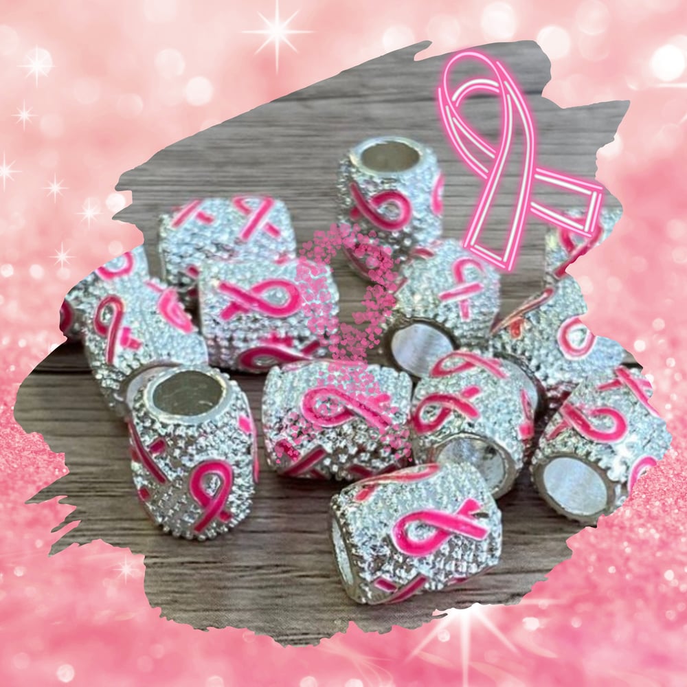 Image of Pink Ribbons Charm