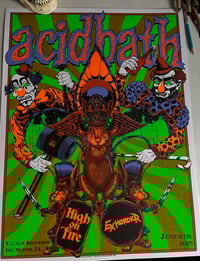 Image 1 of Acid Bath Poster - June 6th, 2025
